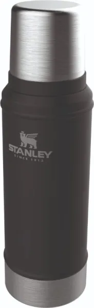 Stanley Termos "Classic" Matt Svart I 0,75 Liter